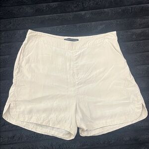 Stylish Cream Women's Shorts